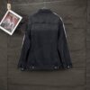 Balenciaga Vertical Stripes Denim Jacket - Image 2