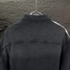 Balenciaga Vertical Stripes Denim Jacket - Image 3