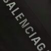 Balenciaga Black Logo Printed Oversized Shirt - Image 3