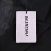 Balenciaga Black Velvet Double-Breasted Blazer - Image 6