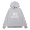 Balenciaga Gray Ai Generated Hoodie Medium Fit