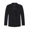 Balenciaga Black Velvet Double-Breasted Blazer