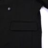 Balenciaga Black Velvet Double-Breasted Blazer - Image 5