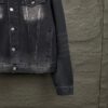 Balenciaga Dark Charcoal Long Sleeve Jacket Denim - Image 5