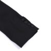 Balenciaga Black Velvet Double-Breasted Blazer - Image 4