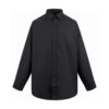 Balenciaga Black Logo Printed Oversized Shirt