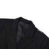 Balenciaga Black Velvet Double-Breasted Blazer - Image 8