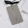Balenciaga White Logo Embellished Cotton Shirt - Image 5