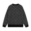 Gucci Black GG Damier-jacquard Jumper - Image 3