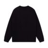 Gucci Black Logo Crewneck Knit Sweater With Long Sleeves - Image 2