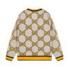 Gucci Yellow GG Damier-jacquard Jumper - Image 2