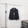 Gucci  Black GG Jacquard Knitted Zipper Men's Jacket