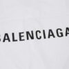 Balenciaga White Logo Embellished Cotton Shirt - Image 4