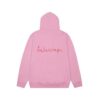 Balenciaga Pink B's Heart-shaped logo Hoodie - Image 2