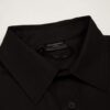 Balenciaga Black Logo Embellished Cotton Shirt - Image 5