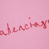 Balenciaga Pink B's Heart-shaped logo Hoodie - Image 3