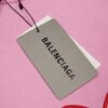 Balenciaga Pink B's Heart-shaped logo Hoodie - Image 5