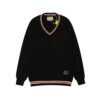 Gucci Black Luxury Mens Designer Knitted T Shirt