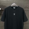 Christian Dior Black Embroidery Bee T-Shirt - Image 3