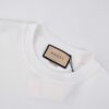Gucci White Jersey Polo Shirt - Image 3