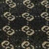 Gucci Black Lamé GG Jacquard Cardigan V-Neck - Image 3