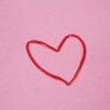 Balenciaga Pink B's Heart-shaped logo Hoodie - Image 4
