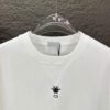 Christian Dior White Embroidery Bee T-Shirt - Image 3