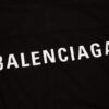 Balenciaga Black Logo Embellished Cotton Shirt - Image 3