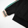 Gucci  Black GG Jacquard Knitted Zipper Men's Jacket - Image 3