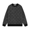 Gucci Black GG Damier-jacquard Jumper